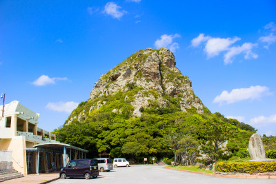 伊江村の城山