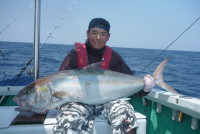 カンパチ26kg ジギングにて