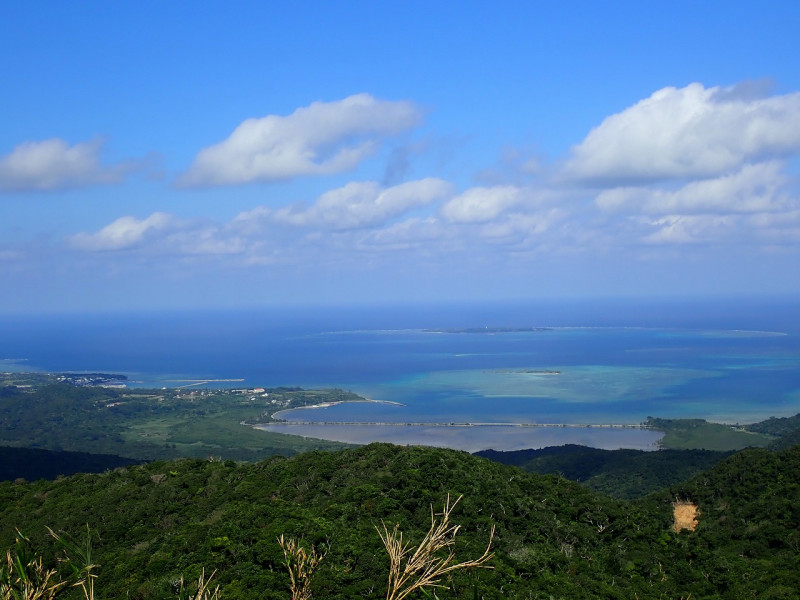 テドウ山からの眺望