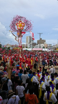 まつり会場