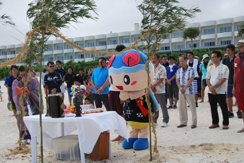 久米島海開き祈願祭