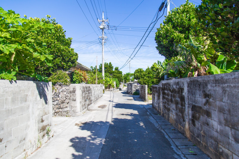 久高島集落