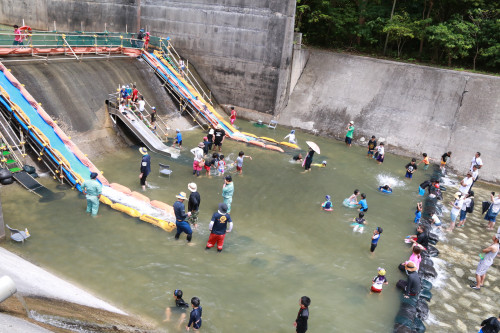 福地ダム夏休み自然体験会