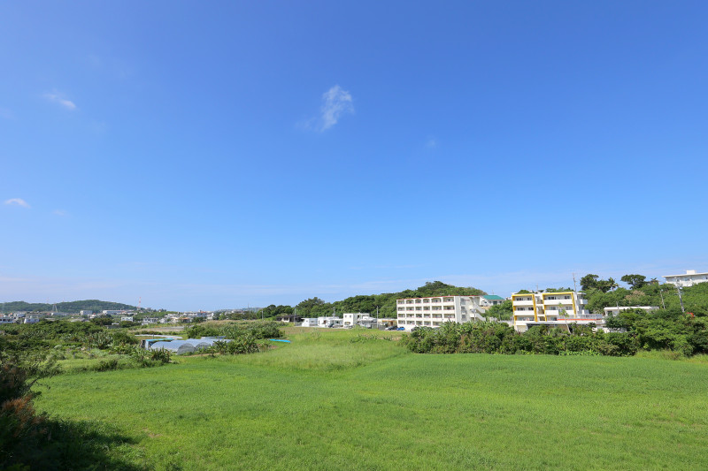 体験場所から見える広大な自然風景