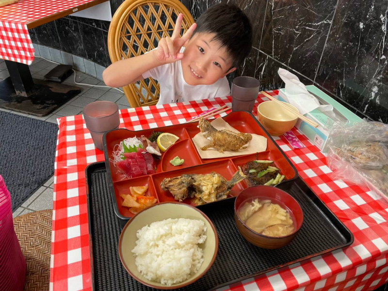 釣れたお魚はお食事出来ます！