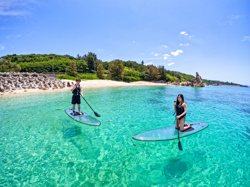 まるで水面に浮いてるかのような体験