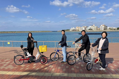 【北谷町】グルメもショッピングもサンセットも楽しむ欲張りサイクリング