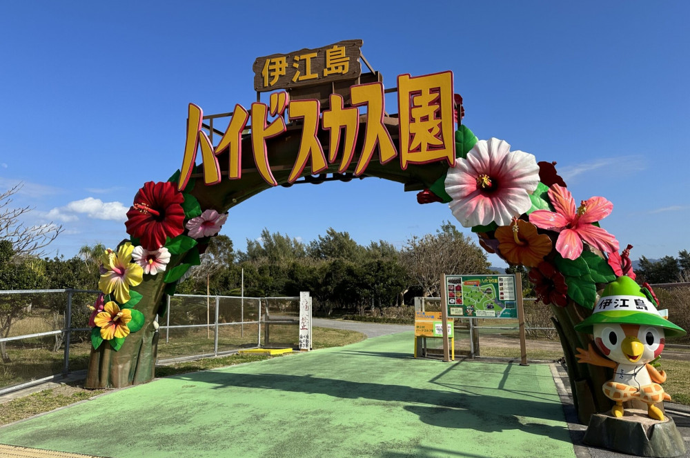 伊江島ハイビスカス園