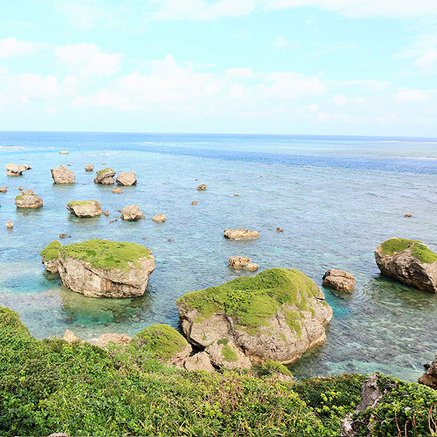 コンドイ浜、西桟橋、カイジ浜